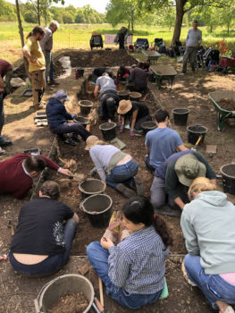 busy trench