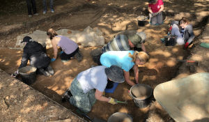 digging trench 4