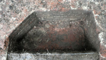 base of the turret