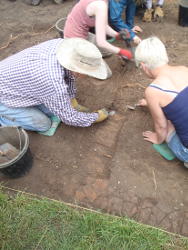 trench 1 wall