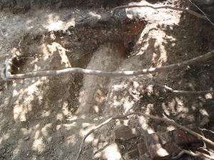 vaulted drain