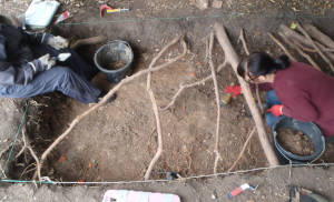 east end of trench 2