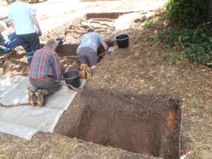 conduit in trench 1