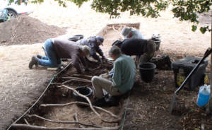 east end of trench 2