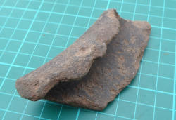 medieval cooking pot rim