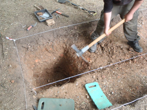 trench 1 sondage