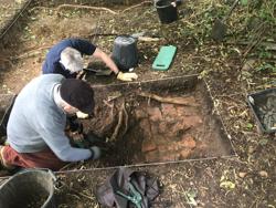 trench 1 wall